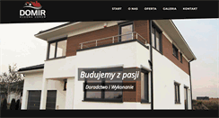 Desktop Screenshot of domir.pl